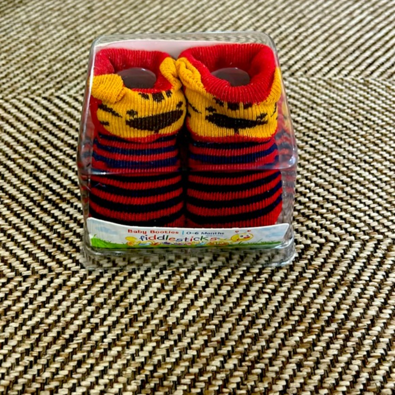 FIDDLESTICKS Baby Booties | 0-6 Months