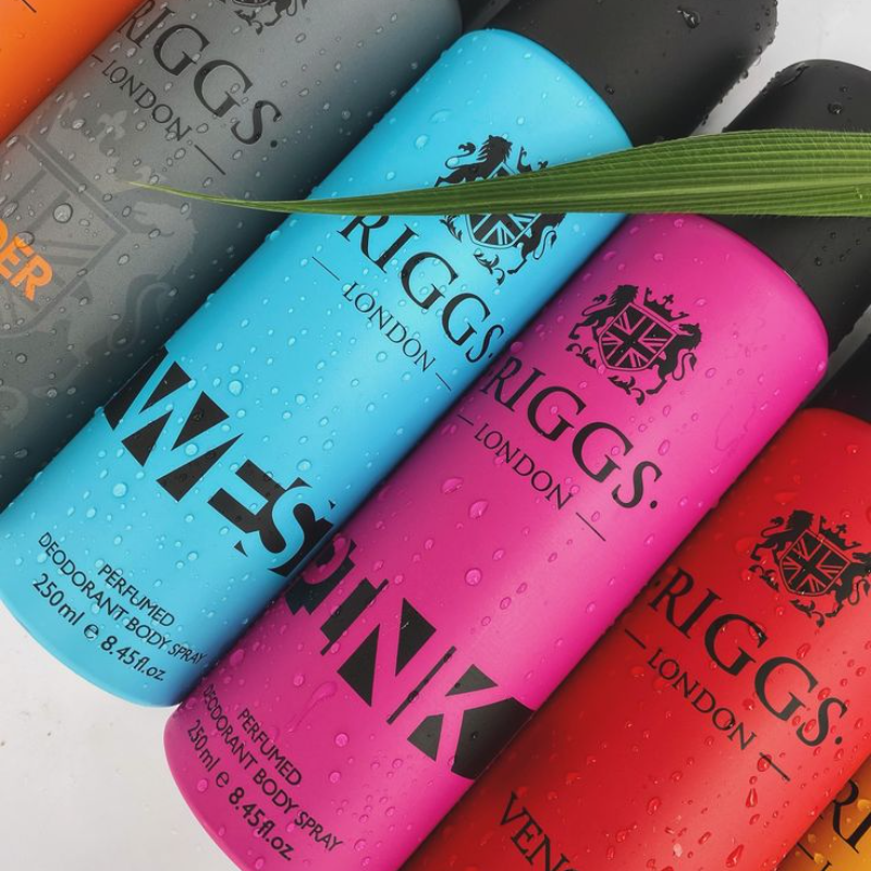 Riggs body sprays