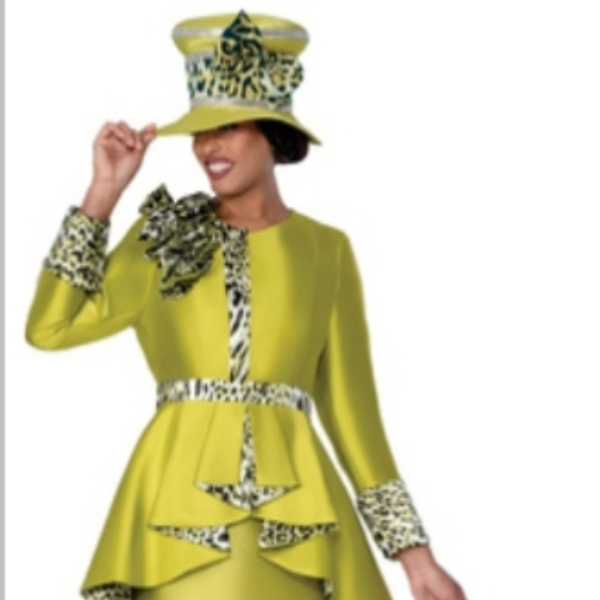 Olive 2pc Set with Tiger