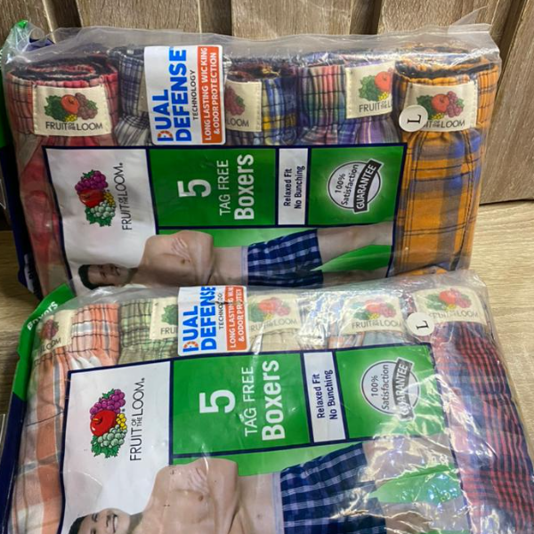 Fruit Of The Loom 5 In 1 LUXURY BOXERS