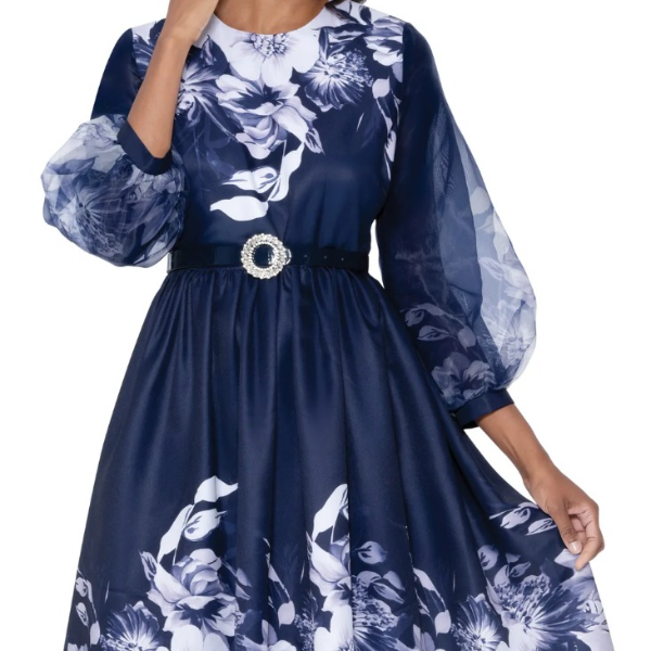 Dresses By Nubiano Garden Print Dress