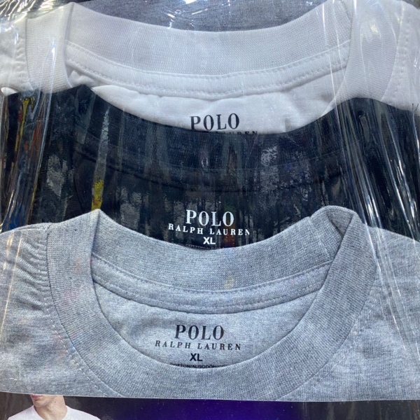 Original Colored Polo Ralph Lauren Quality 3 in 1 Men's Round Neck Vest