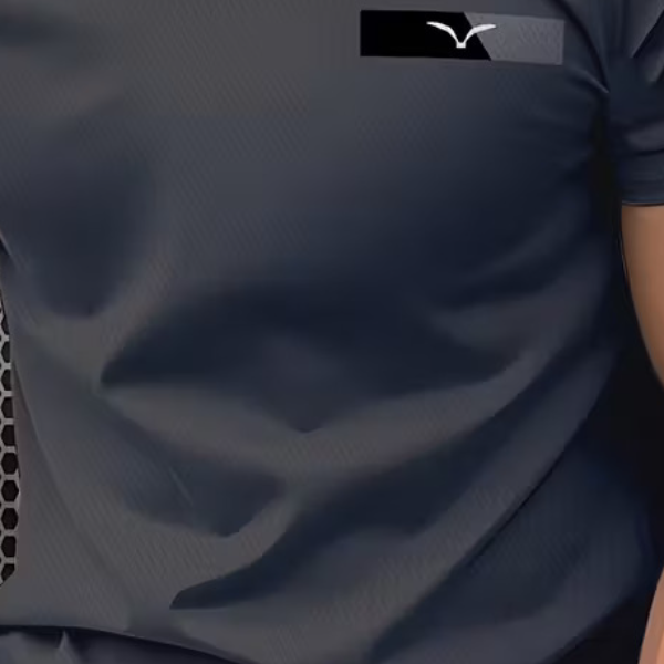 3D digital novelty pattern print men's short-sleeve T-shirt