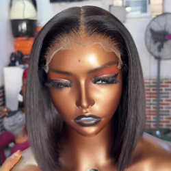 Vietnamese Bone straight bob wig