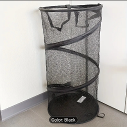 1pc Backpack fashion Mesh Laundry Basket