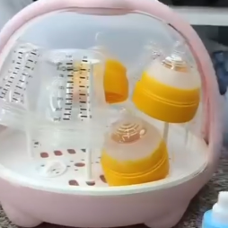 Bottle Microwave Steam Sterilizer, Disinfection Box.