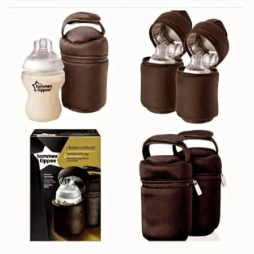 Portable Thermal Bottle Warmer Bag for Stroller - Constant Temperature Feeding Cover Suitable for Moms, Travel & Outdoor Use, Hygienic for Bottles (Portable, Durable)