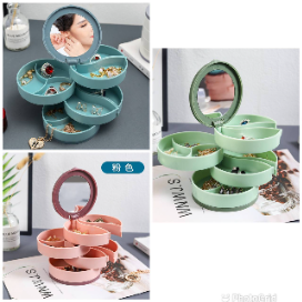 Jewelry Palace Rotating Jewelry Storage Box,Rotating Jewellery Organiser