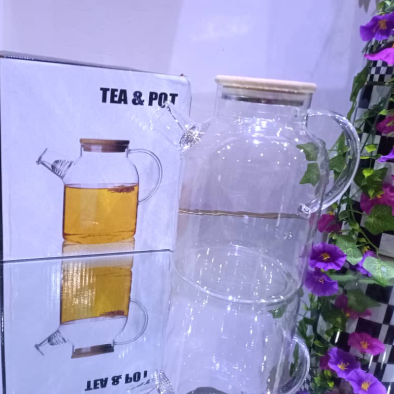 GLASS TEAPOT