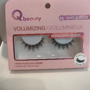 1pair False eyelashes