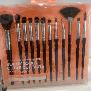 Premium classic makeup brush set(12 pcs)black