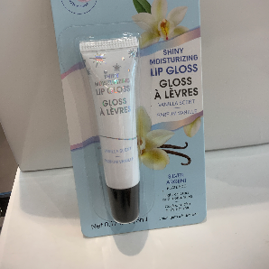 Shiny moisturizing lipgloss (vanilla scent)