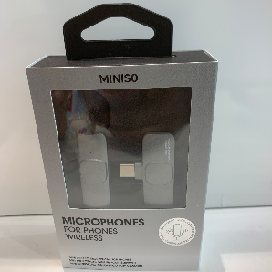 Mini wireless microphone for phones