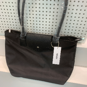 Casual commuter Tote  shoulder bag ( black)