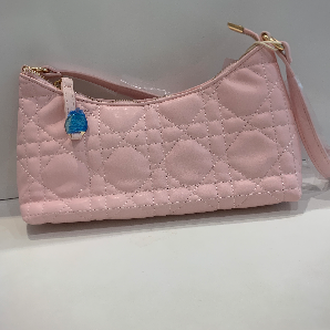 Classic Quilted series shoulder bag(pink)