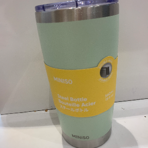 Dopamine series double wall stainless steel tumbler ( mint green)