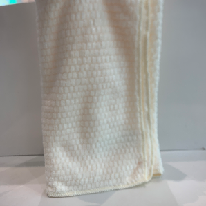 Classic plain jacquard towel(beige)