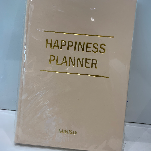 Peach pink series A5 Gold- stamping cover planner(96 Sheets)