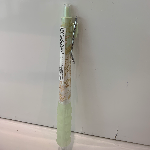 Soft grip collection steel-clip black gel pen