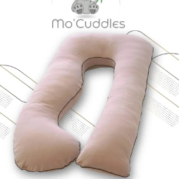 Maternity Pregnancy Pillow Suitable for - Soft Cushion with Belly Support, Machine-Washable Bedside & Use, Comfortable for Naptime & Night Sleep, Grey Decor