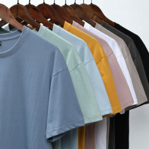 Plain round neck t-shirts