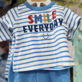 Smile Everyday Kids shirt and shorts