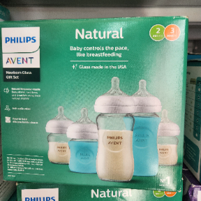 Philips Agent Newborn glass gift set