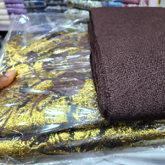 A&V Damask +Gele Aso Ebi