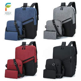 3-in-1 laptop bag set.
