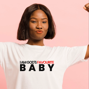 GOD’S FAVOURITE BABY T-SHIRT