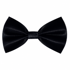 black bow tie