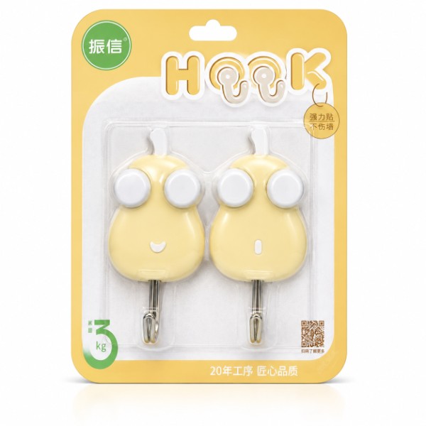 Adhesive Cartoon Wall Hooks