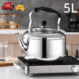 5LITRES  QUALITY  STAINLESS STEEL WHISTLE KETTLE